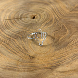 Sterling Silver Cactus Ring