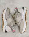 Serafina Gold Snake Tennie