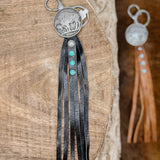Buffalo Fringe Key Chain