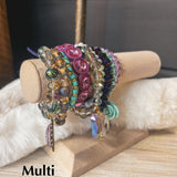 BLESSED AND BOUGIE BRACLET STACK