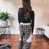 Taupe Leo Waffle Jogger