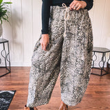 Light Wash Leo Barrel Pant