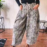 Light Wash Leo Barrel Pant