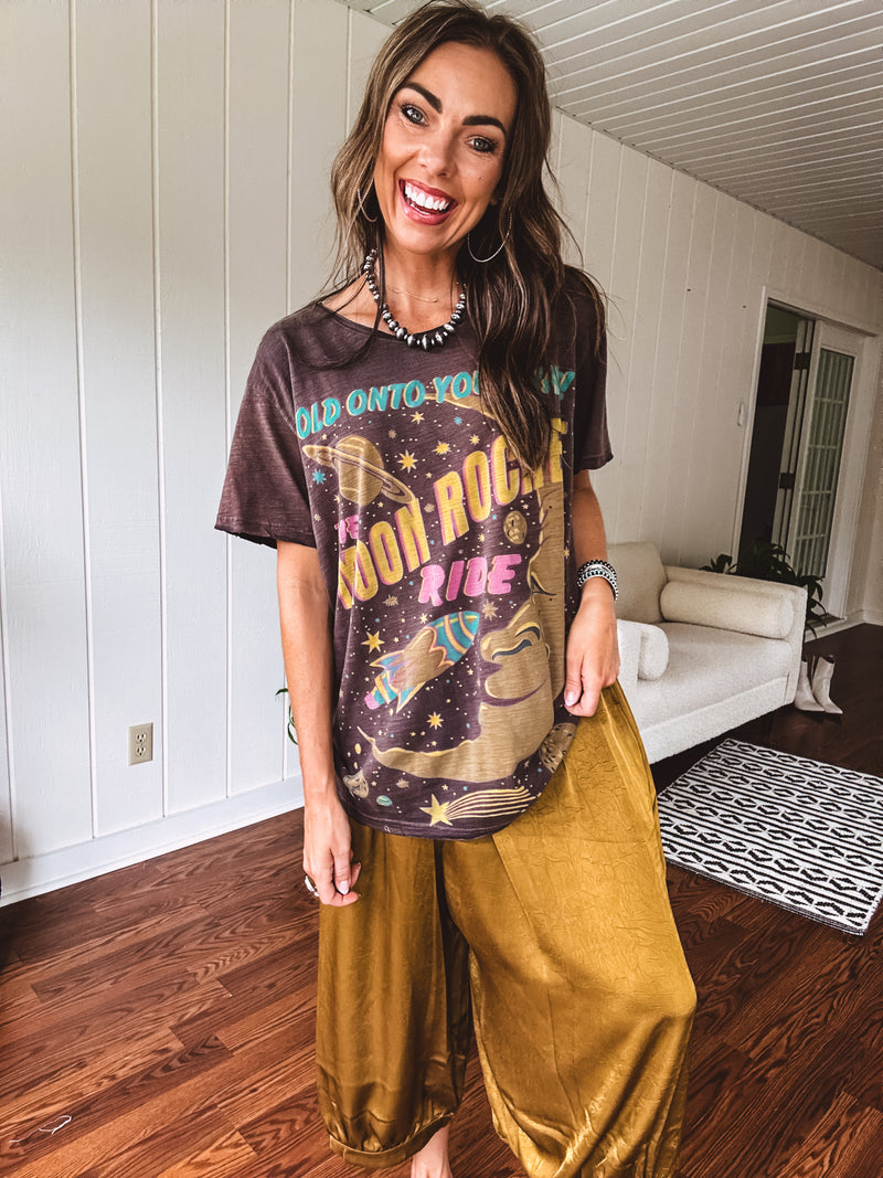 Antique Moss Palazzo Beauty Pant