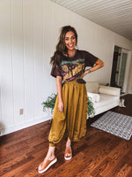 Antique Moss Palazzo Beauty Pant