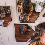 Rusty Mocha Moody Jacquard Floral Denim Jacket