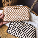 Lenni Large Zip Woven Wallet