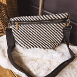 Westlyn Diagonal Woven Bum Bag