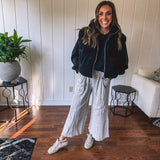 Stone Flower Patch Mineral Wash Pant