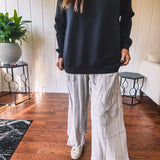 Stone Flower Patch Mineral Wash Pant