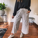 Stone Flower Patch Mineral Wash Pant