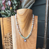 IRIS STONE MULTI BEAD W/CACTI COLOR STONE
