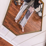 Leo + Purple Lace Mix Print Flare Pant