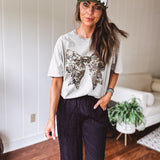 Black Lightweight Crinkle Elastic Waist Pant