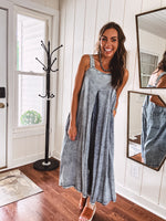 Washed Tencel Pleat Front Jumpsuit