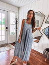 Washed Tencel Pleat Front Jumpsuit