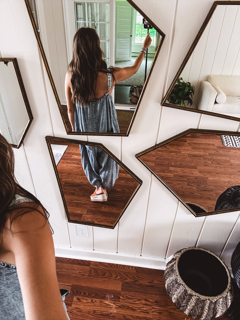 Washed Tencel Pleat Front Jumpsuit