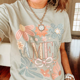 Floral Amen Graphic Tee