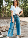V Neck Dolman with Gathered Shoulder Detail