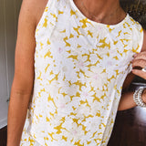 Yellow Daisy Floral Set