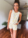 Yellow Daisy Floral Set