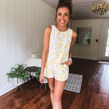 Yellow Daisy Floral Set