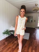 Yellow Daisy Floral Set