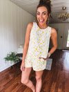 Yellow Daisy Floral Set