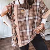 Cozy Toggle Poncho Jacket