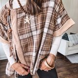 Cozy Toggle Poncho Jacket