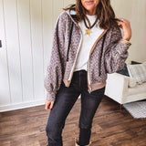 Leo Raw Cut Hoodie Jacket
