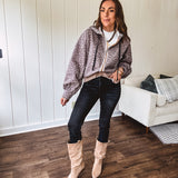 Leo Raw Cut Hoodie Jacket