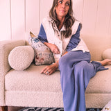 Champagne Tie Detail Quilted Puffer Vest