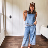Drift Blue Stitch Embroidered Set | Sold as Separates