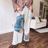 Sage Sun OOAK Kantha Patch Pant