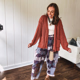 Washed Patchwork Wanderer Pants
