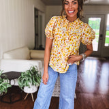Honey Mix Floral Blouse