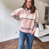 Apricot Paisley Daydream Hoodie