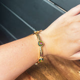 Seis Stone Stretch Bangle