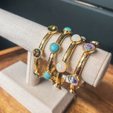 Seis Stone Stretch Bangle
