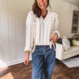 Held Together Chenille Sweater