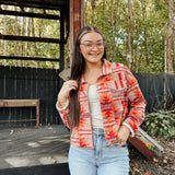 Multi Aztec Inspo Corduroy Jacket