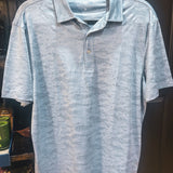 Jacquard Blue Polo | Men's
