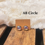 Rhinestone Post Earring