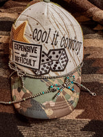 Navajo Pearl Bow Trucker Hat Band