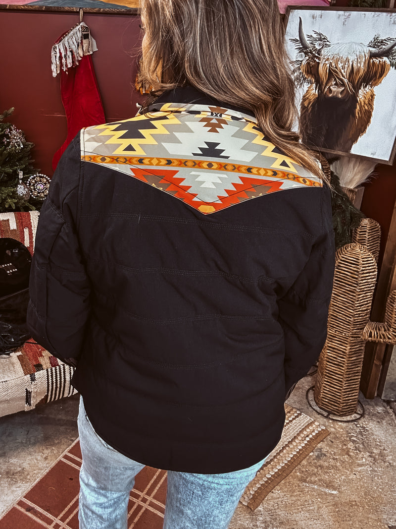 Aztec suede jacket on sale