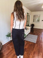 Oatmeal Contrast Edge Button Down Vest