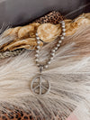 Ball Peace Crystal Necklace