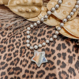 Feelin' Patriotic Star Ball Necklace
