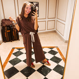 Brown Easy Days Comfort Lounge Pants